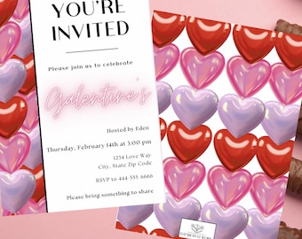 Galentine's Day Invitation