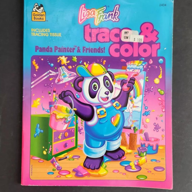 Lisa Frank Coloring Books - Etsy