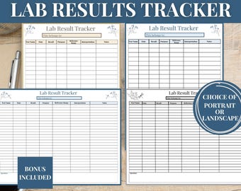 Labresultatentracker, labtracker, medisch bindmiddel, bloedonderzoektracker
