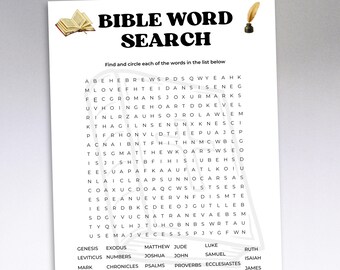 Bible Word Search, Christian Word Search, Bible Games