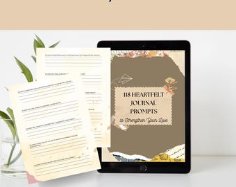 Relationship Workbook Bundle | Couples Therapy Worksheets, Marriage Counselling Tools & Intimacy Guide