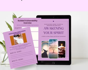 Spiritual Workbook Bundle: Shadow Work & Mindfulness (Digital Download)