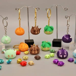Genshin Elemental Slime Keychain