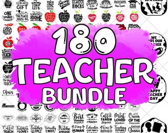 Teacher Svg,Teacher split monogram SVG,Back to School Svg,Teacher Quote Svg,Teacher elements Svg,Teacher Life,School Svg,Cricut & Silhouette