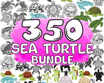 Sea Turtle SVG, Cute Sea Turtle SVG, Baby Turtle SVG, Sea Animal Png, Turtle svg Files For Cricut, Turtle Silhouette, Floral Turtle Svg, Art