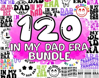 In My Dad Era SVG Bundle: Father's Day Design (Digital Download)