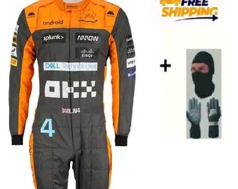 Hand Made Go Kart Racing Suit CIK/FIA Level 2 standard Customize Race Suit In All Sizes with option to add own logos + Free Shipping
