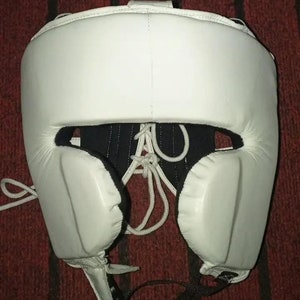 Handcrafted Vintage Genuine Leather Head Guard - personalized winning boxing Head gear, sparring Head gear, gym gift & Free Shipping.