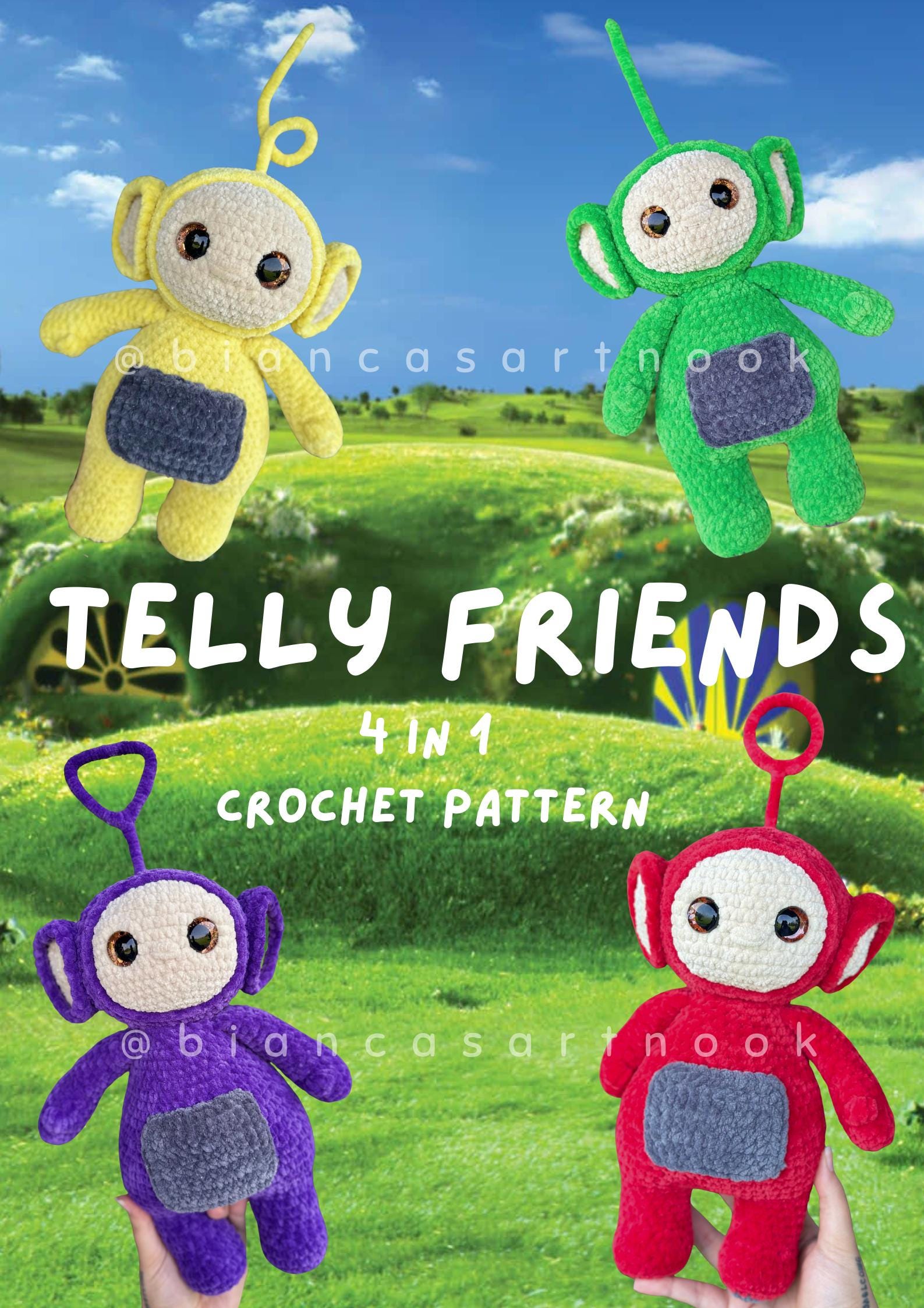 Teletubbies pattern - Etsy 日本