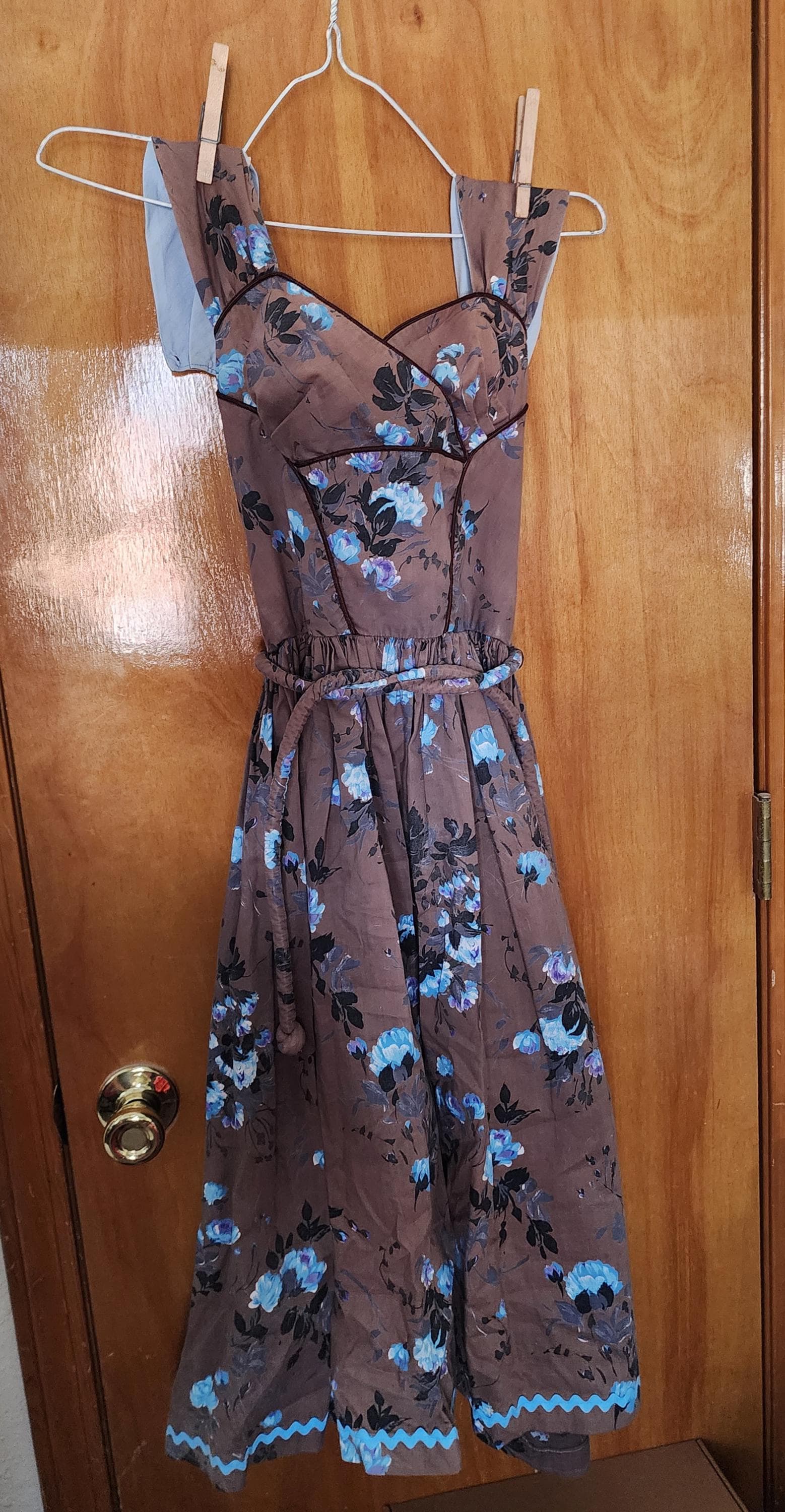 slim fit dress slacks Autumn Rust Plaid Caitlin Dress by Hearts & Roses London Medium