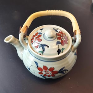 Vintage Arita Ware Porslin Tekanna - Tillverkad i Japan