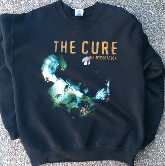 Men The Cure Disintegration Classic T Shirt Funny Black Vintage Gift Men Women