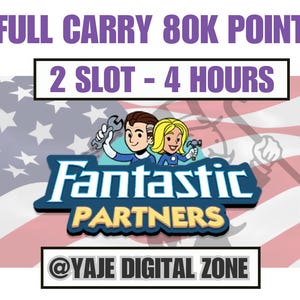 2 Slot (RUSH 04 Hours) FANTASTIC_PARTNERS - Monopoly_Go!