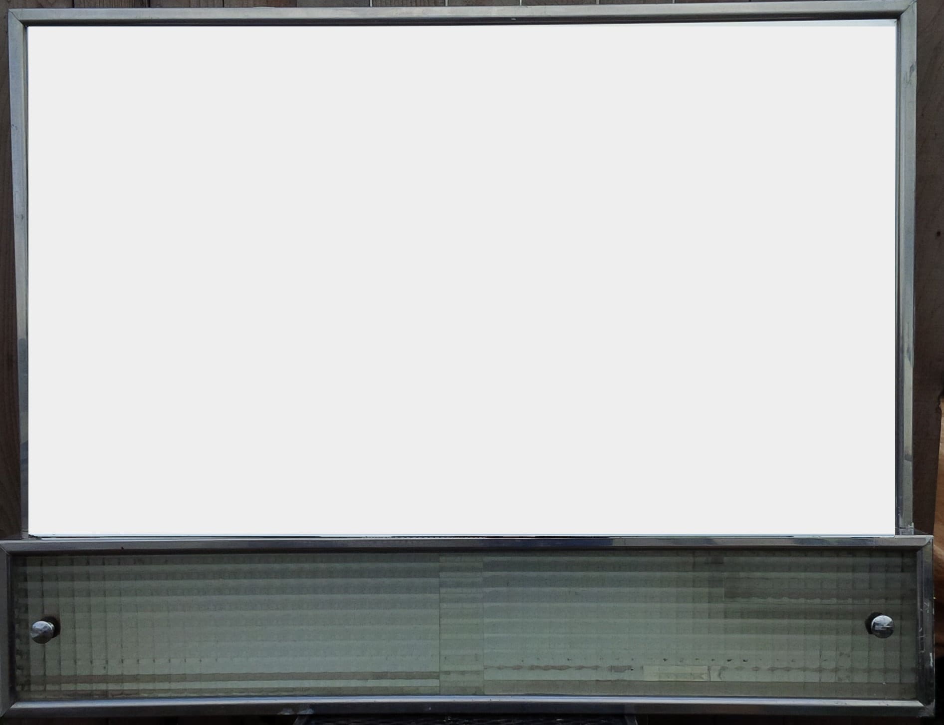 Vintage Chrome mid century baño vanity espejo // gabinete de | Etsy