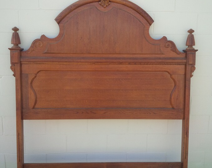 Vintage Lexington Furniture Queen Bed Frame Victorian Mansion Sampler