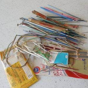 Happy Mother's Day! Offers Welcome! Vintage Knitting Boye Circular Needles // Large Lot Set Colored