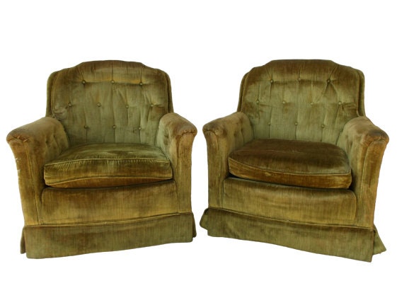 1950 vintage tub chairs