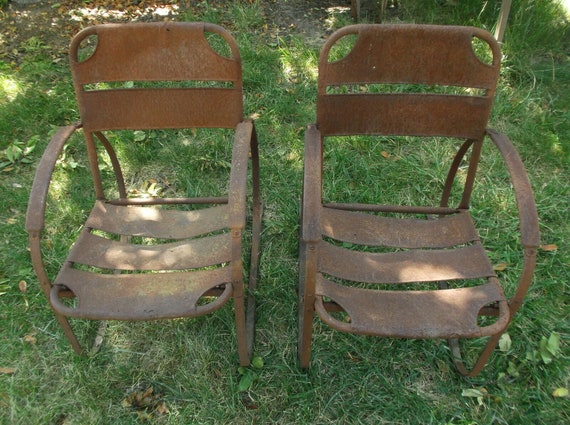 Old garden online chairs for sale