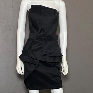 1990&#39;s Black Mini-Dress from Jessica McClintock size S/M