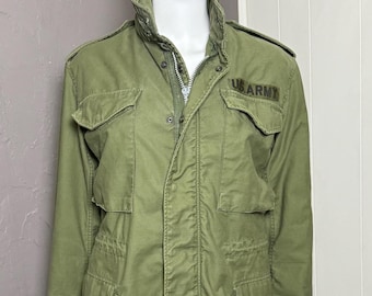 Vietnam War Army M65 Field Jacket XS tag 1967 USA Made Military