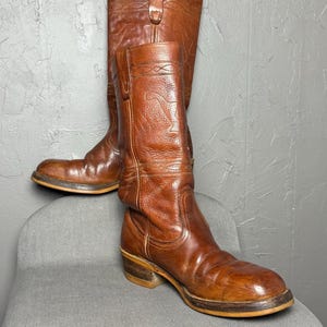 Vintage Frye ブラウン ロングブーツ 6 B Vintage Frye ブラウン ロングブーツ 6 B Frye Womens Brown