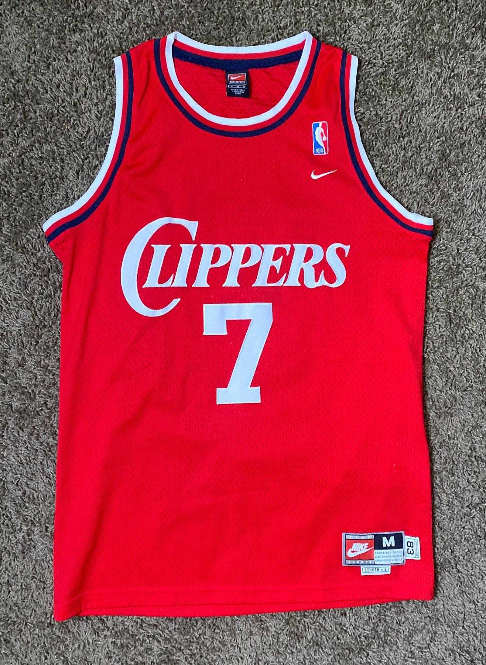 Y2K Vintage ODOM L.A. Clippers NBA Jersey by Nike Size M X