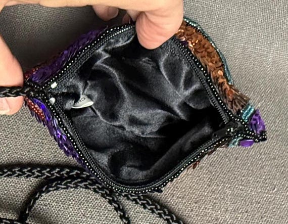 Sequin Western Boot Micro-Bag Tiny Crossbody Blin… - image 9