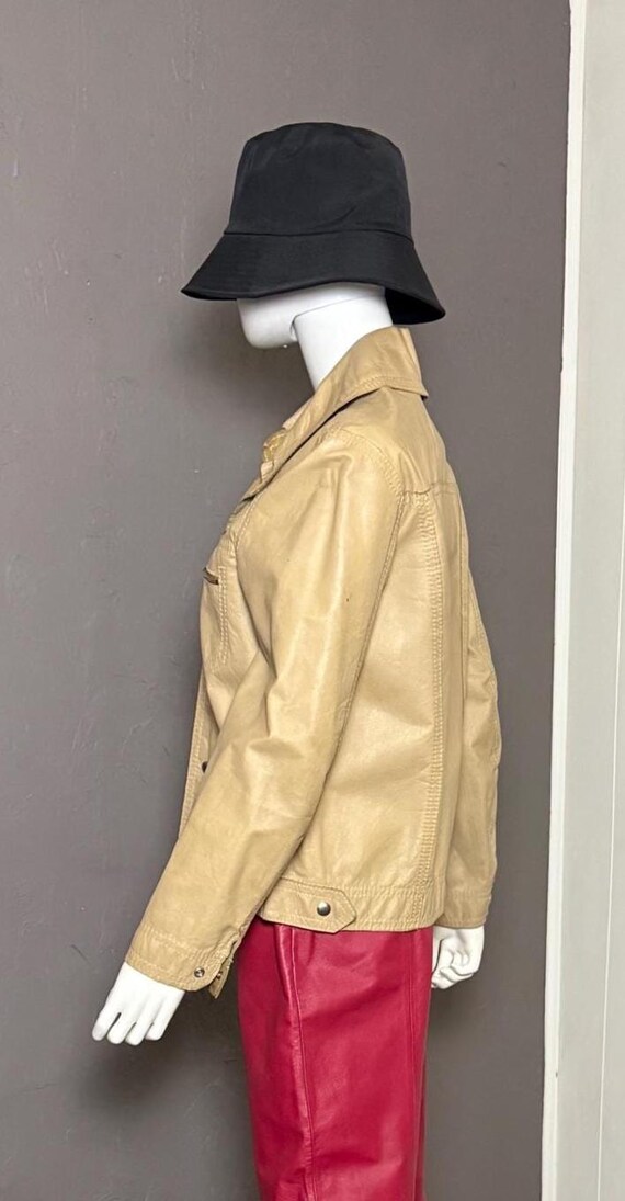 Vintage 1970's Reversible Micro-Suede Trucker Jac… - image 6