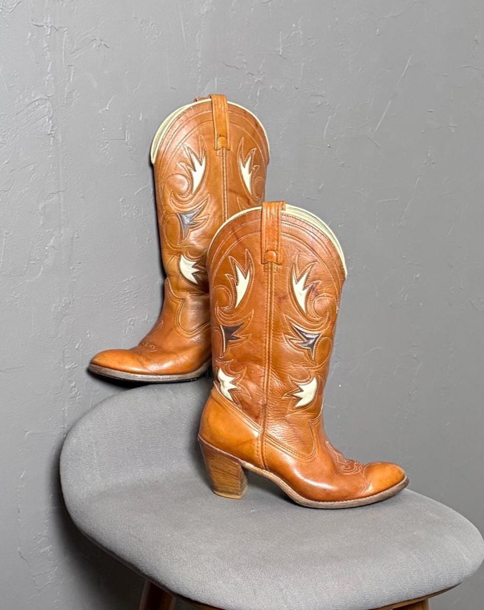 70s Acme Boots - Etsy
