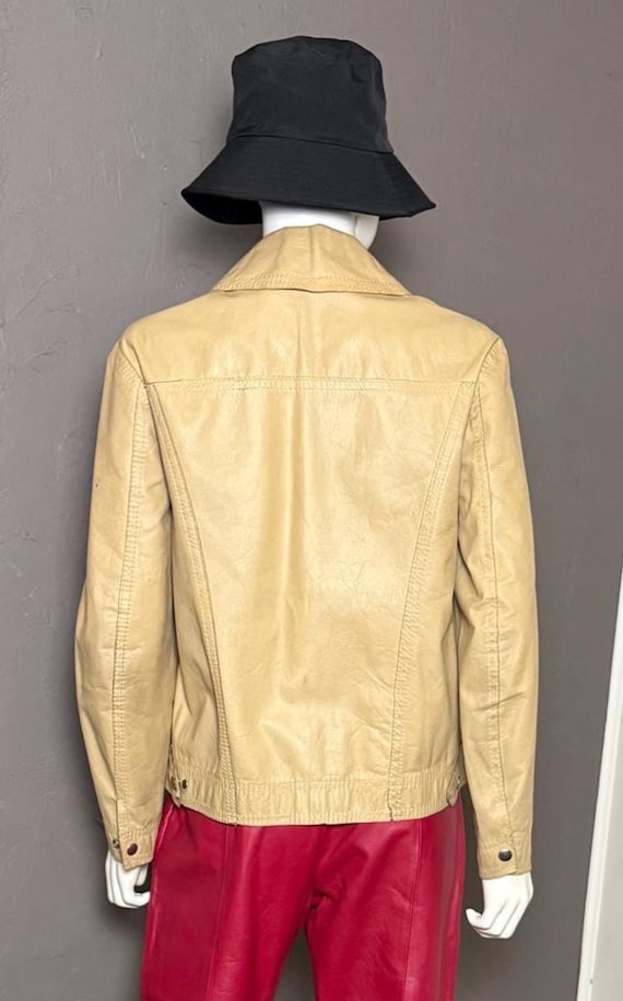 Vintage 1970's Reversible Micro-Suede Trucker Jac… - image 7