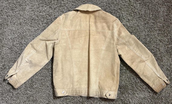 Vintage 1970's Reversible Micro-Suede Trucker Jac… - image 9