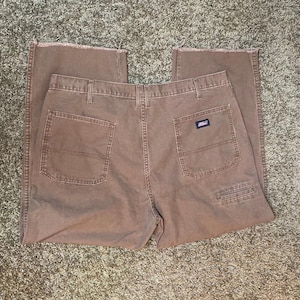 Vintage Y2K Dickies Brown Carpenter Pants 40W Chocolate Brown Dickies XL