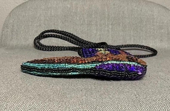 Sequin Western Boot Micro-Bag Tiny Crossbody Blin… - image 5