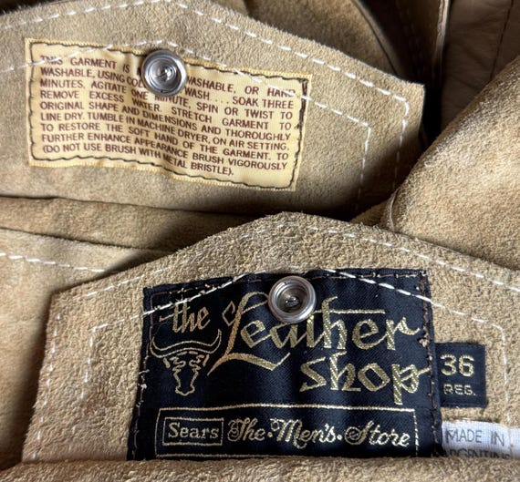 Vintage 1970's Reversible Micro-Suede Trucker Jac… - image 10