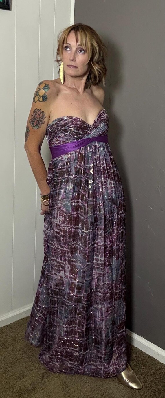 1990's-2000's Strapless Boho Evening Dress From BCBG MAXAZRIA Size 6 - Etsy