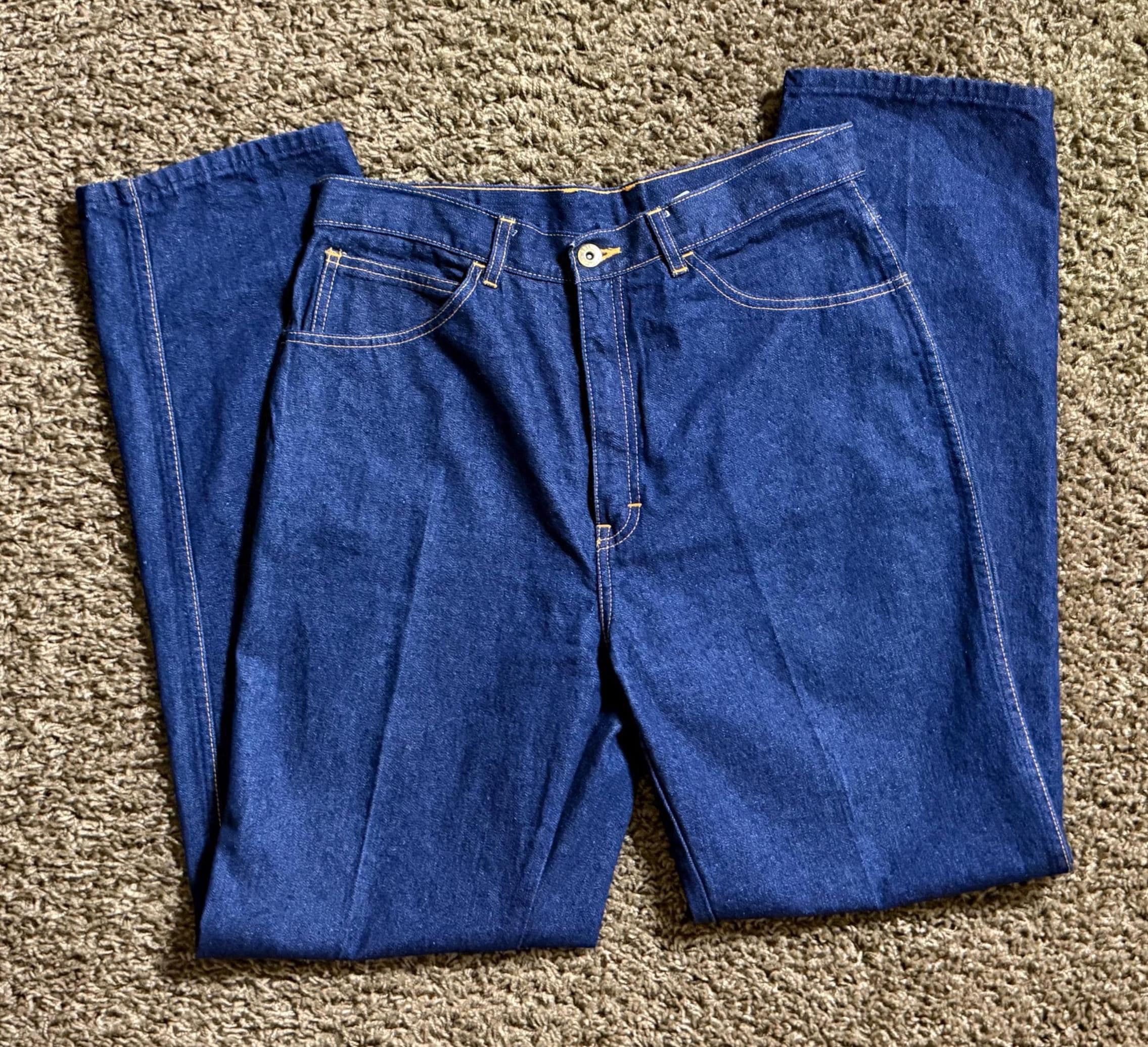 Vintage 1980's Dark Wash Jeans From Brittania W31 X L31 - Etsy Denmark