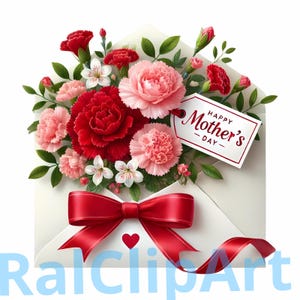 Happy Mother's day Clipart, Mother's day PNG Graphic, Mother's day sublimation, Mothers Day Flowers Clipart, Floral Mom, mother day design
