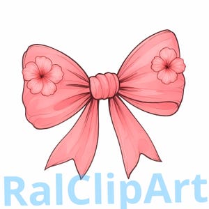 Pink Bow Clipart, 15 Pink Watercolor Bow clipart, Soft Pastel Blush Pink Bow Graphics, Bow Printable, Bows decor, bow gift card, pastel bows