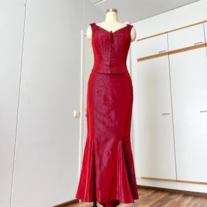 90s vampy prom dress Vampy Gothic 90s Prom Dress