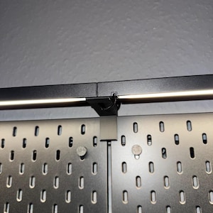 IKEA SKÅDIS Pegboard SKYDRAG Light Holder – Custom Mount for Skydrag ...