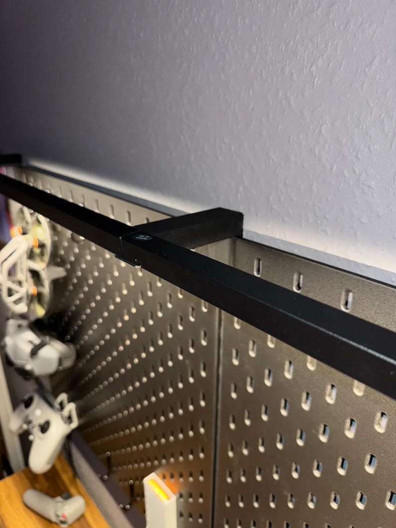 IKEA SKÅDIS Pegboard SKYDRAG Light Holder – Custom Mount for Skydrag ...