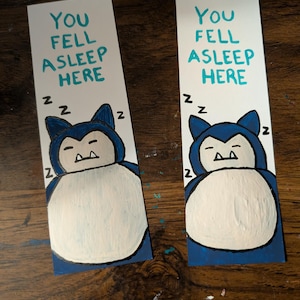 Snorlax Bookmark