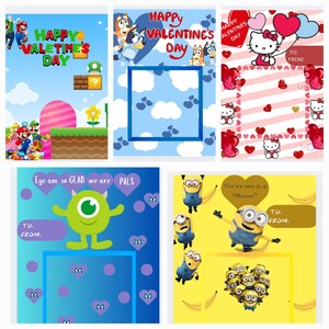 8.5 x 11  Treat card for Valentines day digital download only! editable on canva