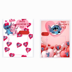 Carte collation 8,5 x 11 pour la Saint-Valentin ! Téléchargement numérique UNIQUEMENT ! carte extraterrestre