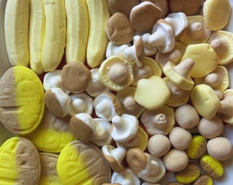 Banana Caramel Swedish Candy Mix | BUBS, Foam, Mushroom Candies (280g)