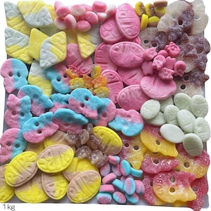 BUBS MIX van 2 kg – gratis wereldwijde verzending en op maat gemaakt! Vers, veganistisch, glutenvrij en gelatinevrij!