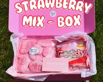 Bubs Strawberry Mix Box: Vegan, Gluten & Gelatin-Free Candy