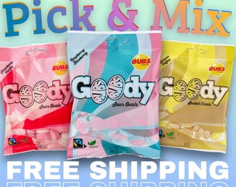 BUBS Swedish Candy • Pick and Mix, 3 x 90g