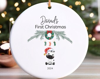 Baby's First Christmas Ornament, First Christmas Ornament, Personalized Baby's First Christmas Ornament, Baby Gifts, Baby Shower, Christmas