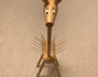 Porta-cocktail vintage anni '60 giraffa